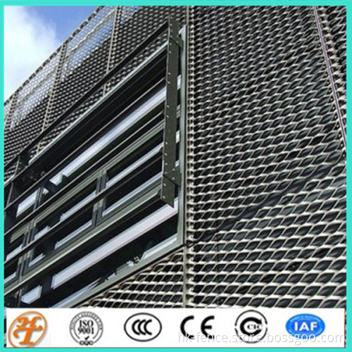 hot sale Heavy Duty Aluminum Expanded Mesh Building facade